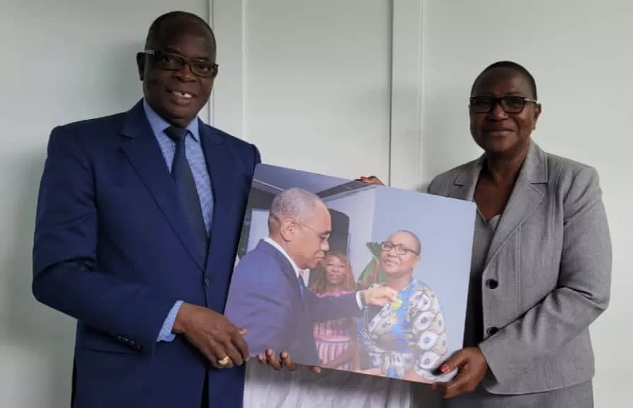Chevalier d’honneur de la République de Côte d’Ivoire: Mme Diby DGA de Serenity SA honorée !